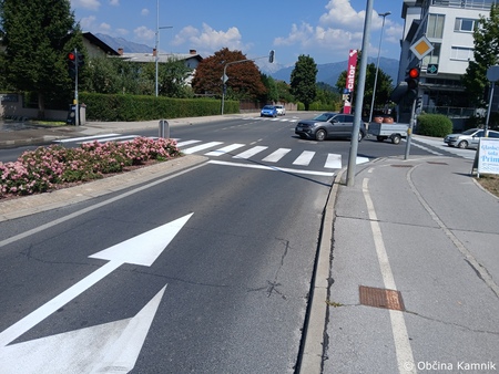 Nadaljuje se obnova talne prometne signalizacije po občini (1)